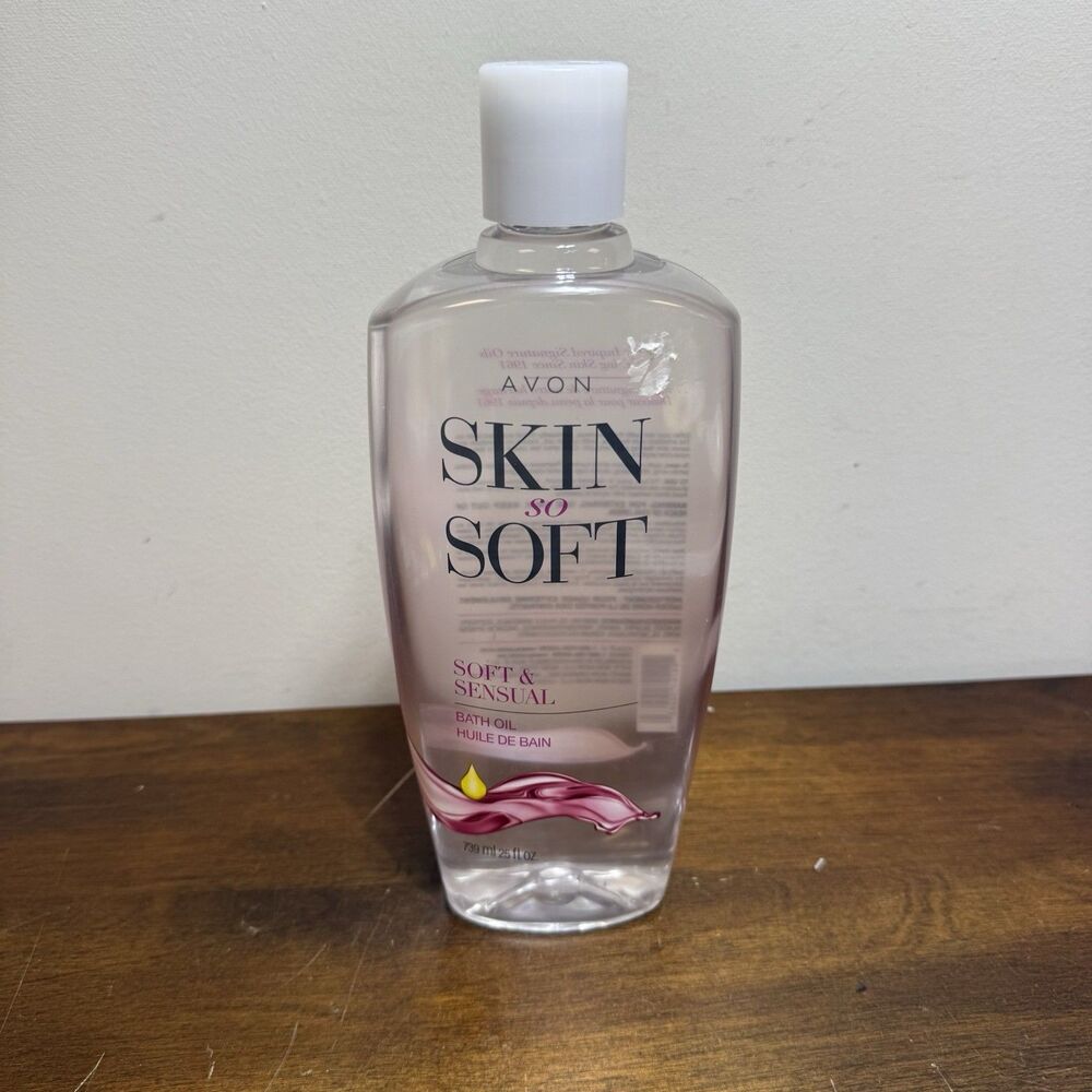 Avon Skin so Soft Soft And Sensual Bath Oil 25 Fl Oz - Picture 2 of 5